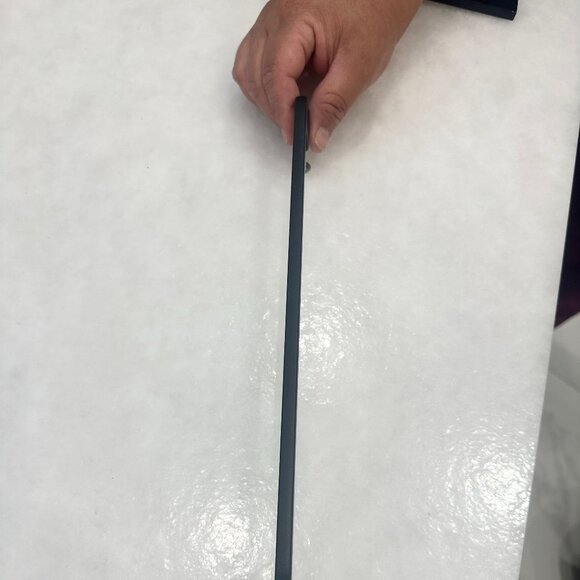 56 - 11½" Black contemporary cabinet or drawer handles - Picture 2 of 3